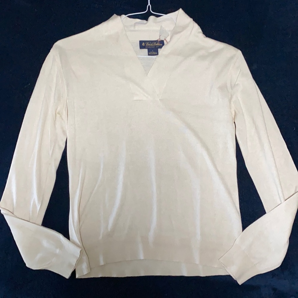 Brooks brothers silk/cashmere top